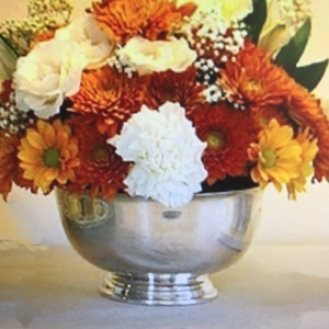 Elegant Gorham‎ Silver Revere Style Footed Silver plated bowl